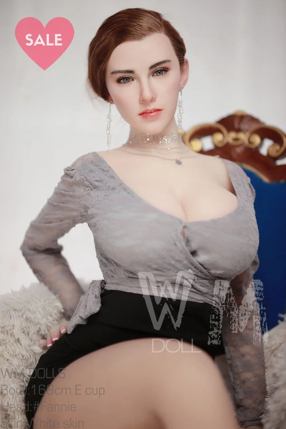 Fannie - 5ft 6in (168cm) WM Doll Realistic Silicone Sex Doll