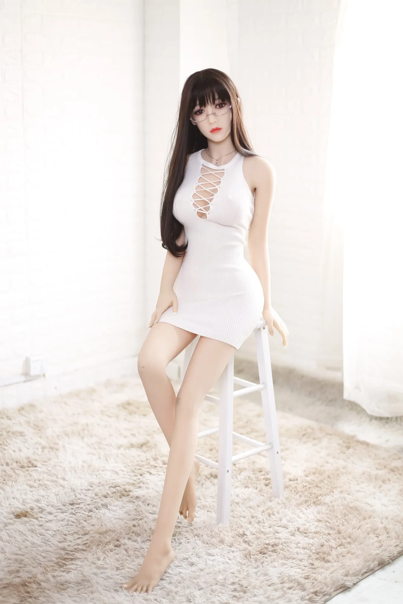 Hazel - 5ft 5in (165cm) Aibei Realistic TPE Sex Doll view 4