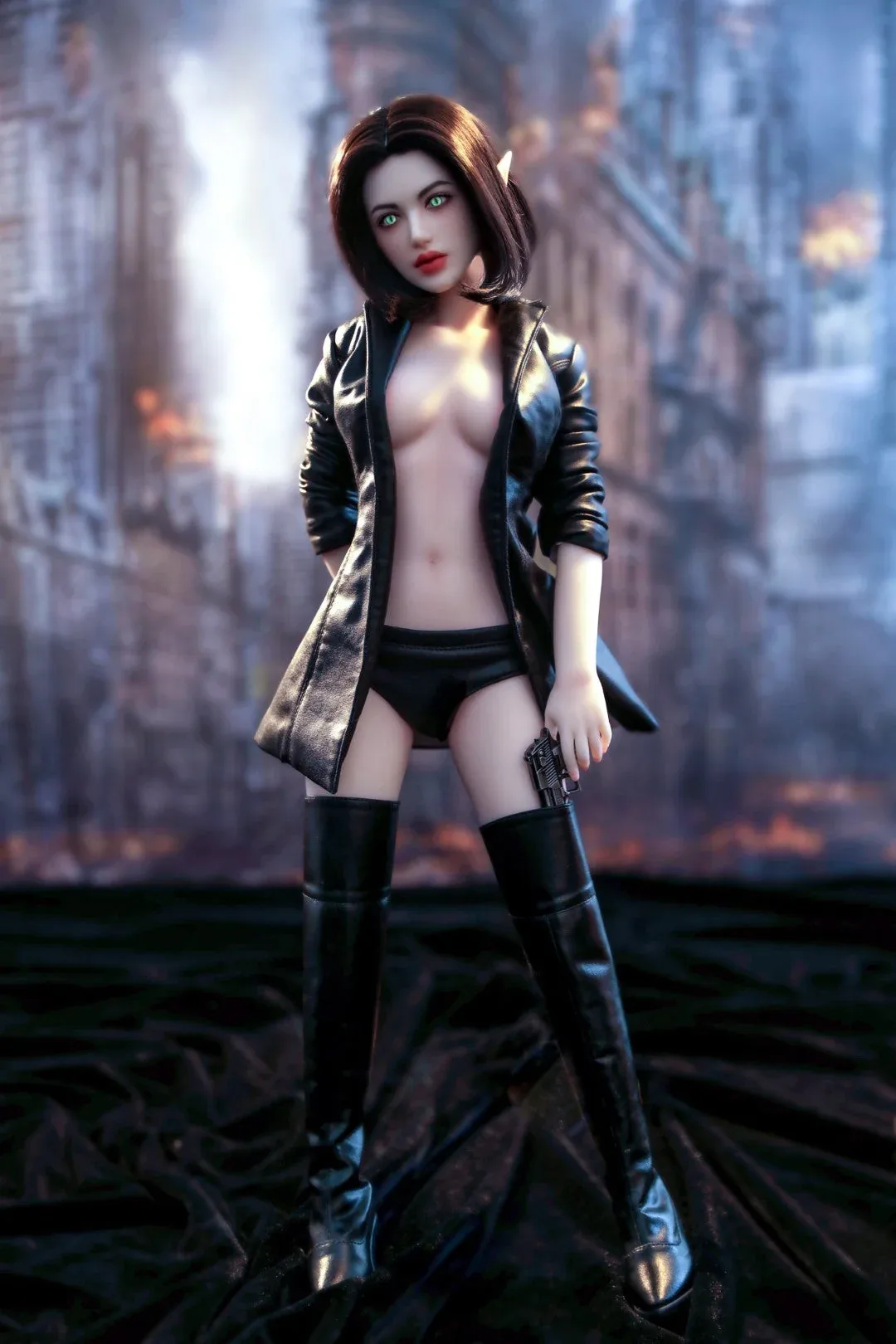 Olivia - 2ft 0in (60cm) Climax Doll Realistic Silicone Sex Doll view 8