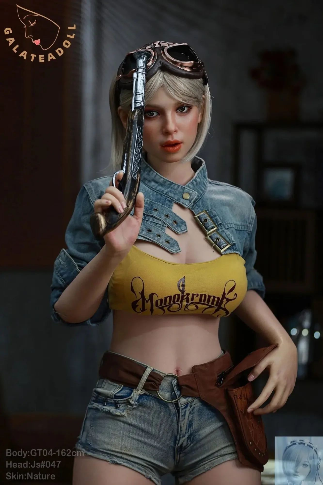Elise - 5ft 4in (162cm) Galatea Doll Realistic Silicone Sex Doll view 3
