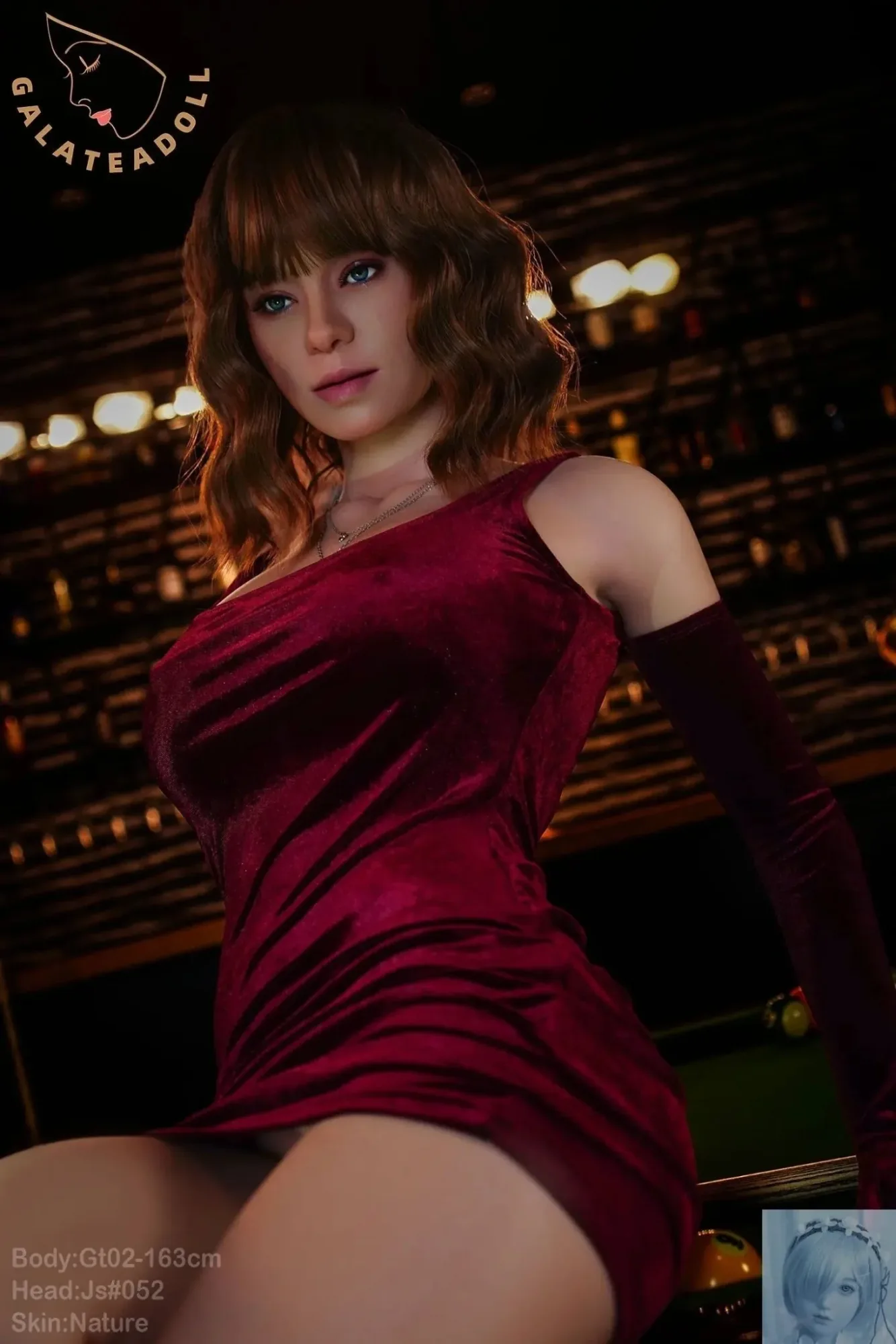Lexi - 5ft 4in (163cm) Galatea Doll Realistic Silicone Sex Doll view 6
