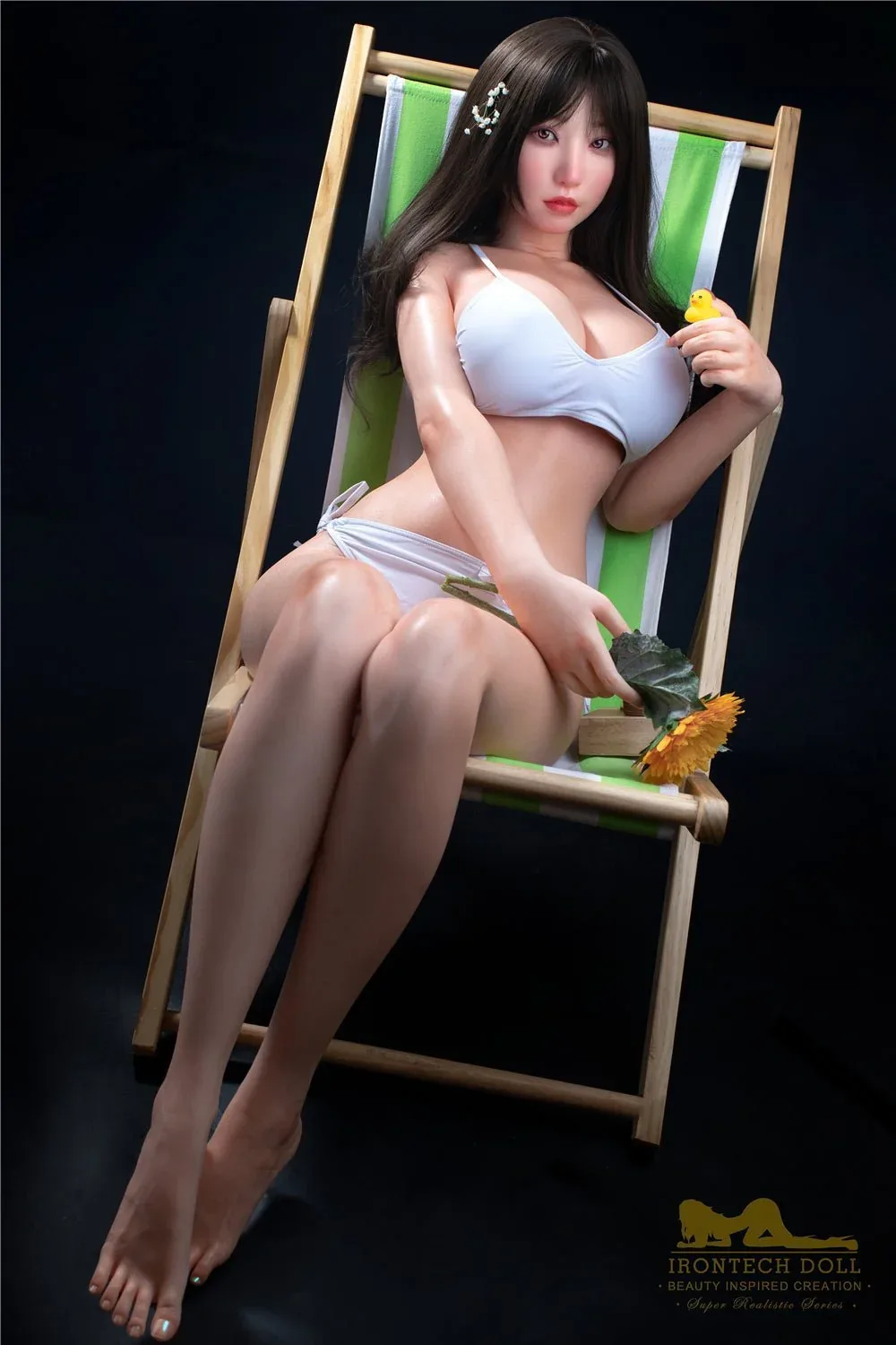 Scarlett - 5ft 5in (165cm) Irontech Silicone Sex Doll - Style 2 view 6