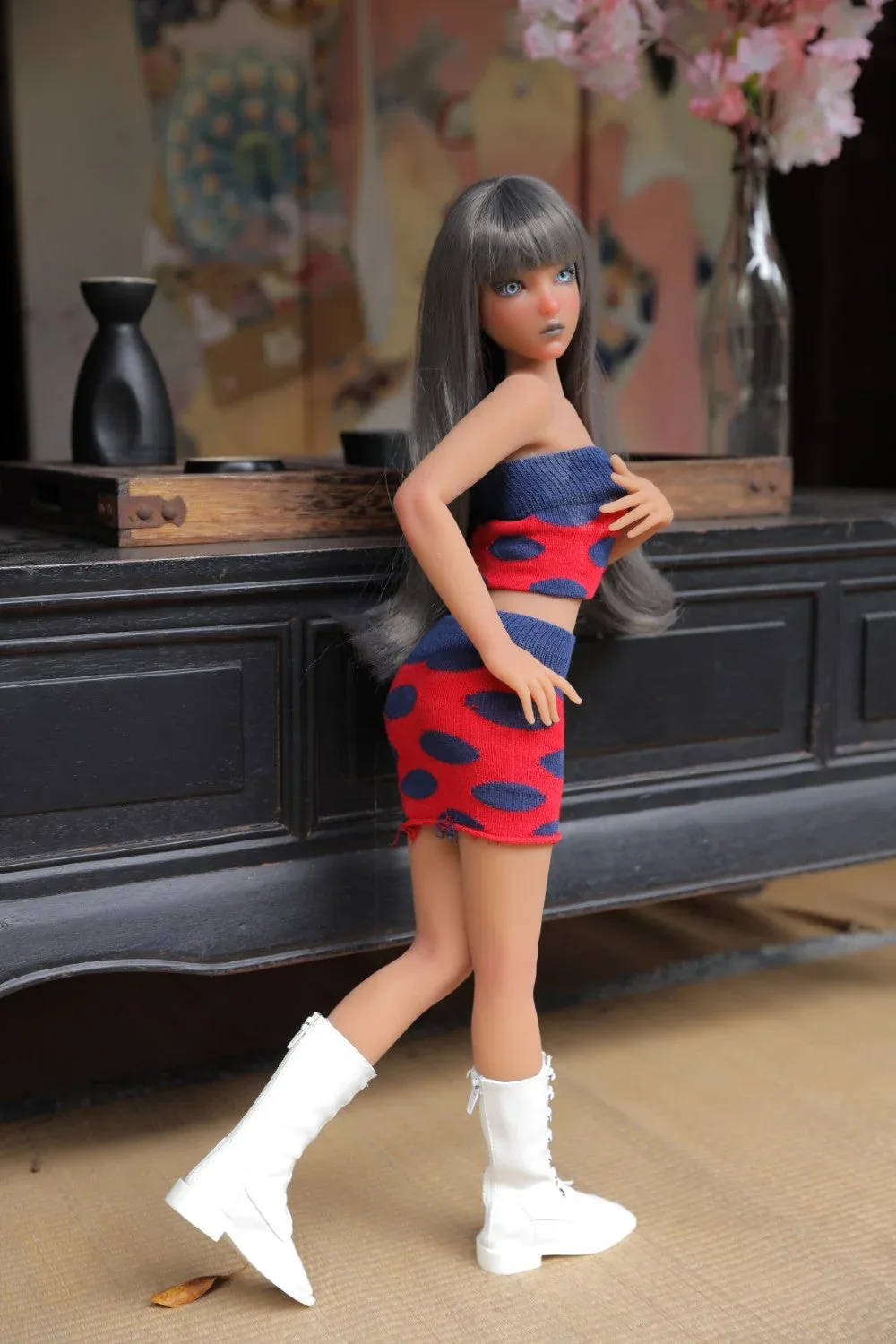 Natalie - 2ft 0in (60cm) Climax Doll Silicone Sex Doll - B-Cup view 5
