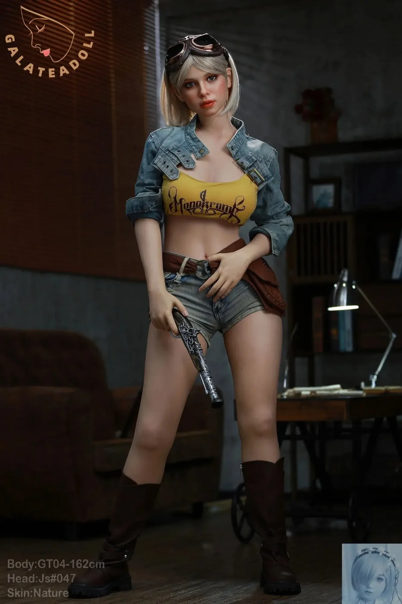 Elise - 5ft 4in (162cm) Galatea Doll Realistic Silicone Sex Doll view 6